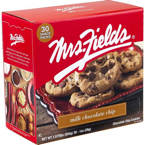 Mrs Fields Chocolate Chip Cookie Cake Nutrition Besto Blog
