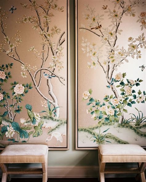 Hand Painted And Chinoiserie Wall Panels Tig Digital Publication