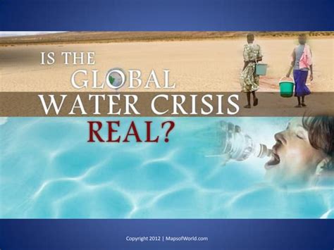 Is The Global Water Crisis Real Facts And Infographic Pdf Ppt