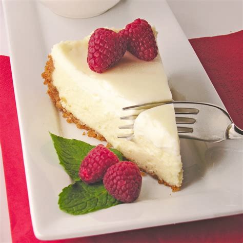Classic Cheesecake With Sour Cream Topping · How To Bake A Cheesecake