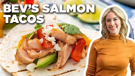 Grilled Salmon Tacos With Bev Weidner The Kitchen Food Network Youtube