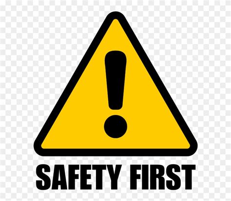 Download Safety First Icon Traffic Sign Clipart Png Download Pikpng