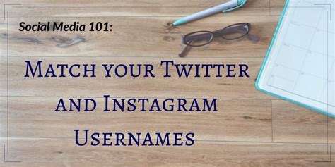 No match for your username length. Social Media 101: Match Your Twitter and Instagram Usernames - Workaday Services