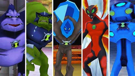All Ultimate Forms In Ben 10 Cosmic Destruction Ps3x360ps2pspwii