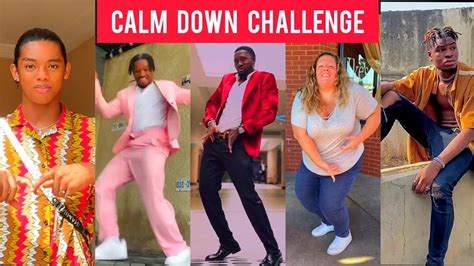 Top 10 Calm Down Tiktok Challenge Rema 🤩🤩 Tiktok Compilation Youtube