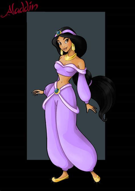 Princess Jasmine Purple Outfit 2 By Nightwing1975 On Deviantart