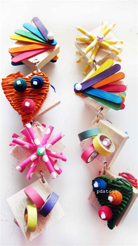 A toy your parrot can hold in his foot. Pin on PDS Parrot toys