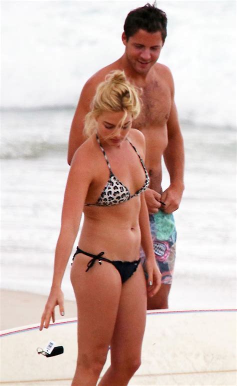 Margot Robbie In A Bikini At A Beach In Byron Bay