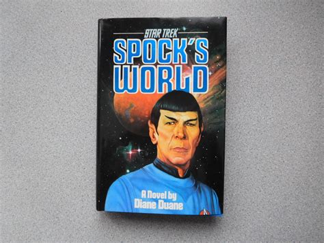Spocks World Star Trek A Pristine First Edition By Duane Diane As