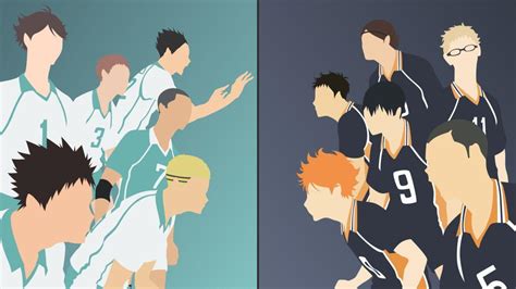 Haikyuu Karasuno High School Vs Shiratorizawa Academy