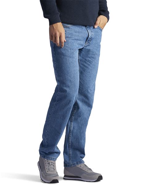 Lee Men S Regular Fit Straight Leg Jeans Walmart Com