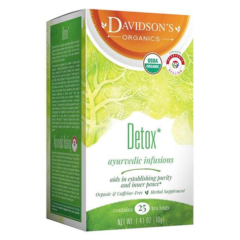 Davidsons Detox Tea Bags 25ct Prestogeorge Coffee And Tea