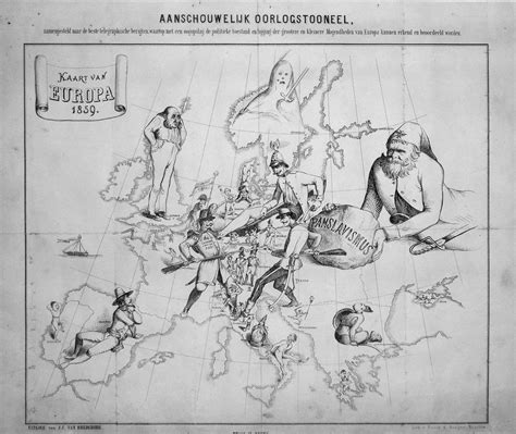 bringing the map to life european satirical maps 1845 1945