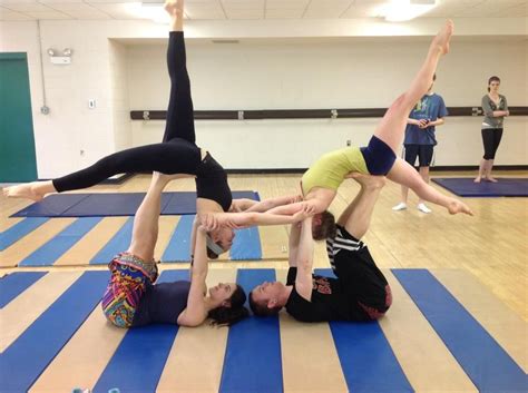 Big Top Pre Orientation Acro Yoga Poses Gymnastics Poses Partner