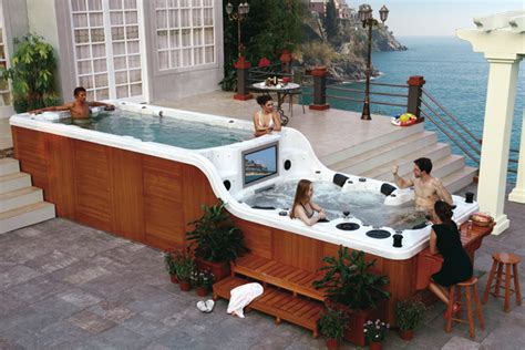 The Absurdity Of This Double Decker Hot Tub Will Steal Your Heart