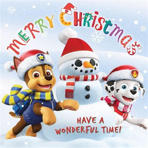 Paw Patrol Official Multipack Of 20 Christmas Cards Danilo Promotions