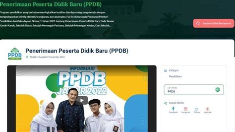 Jadwal Ppdb Smp Jabar 2023 Dan Dki Jakarta Simak Persyaratan Pra