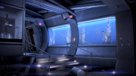 Mass Effect 3 Normandy Sr2 Captains Cabin 1 Dreamscene Video Wallpaper