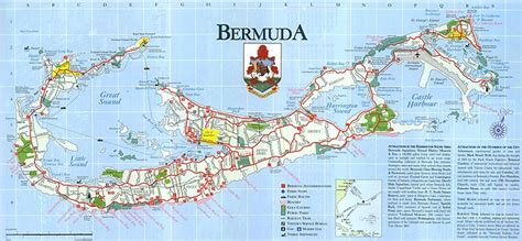Bermuda Map And Bermuda Satellite Images