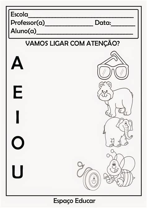 Vogais Para Colorir E Imprimir Muito Fácil Aprender A Desenhar