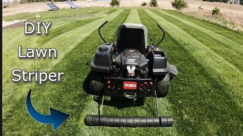 How To Build Your Own Lawn Striper How To Strip Your Lawn Diy Lawn