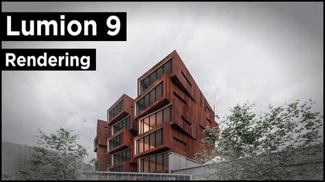 Lumion 9 Pro Architecture Rendering Post Production Tutorial Youtube