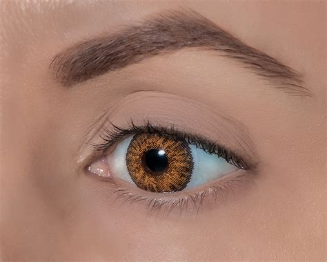 Honey Colored Contacts For Dark Eyes HONEYSI