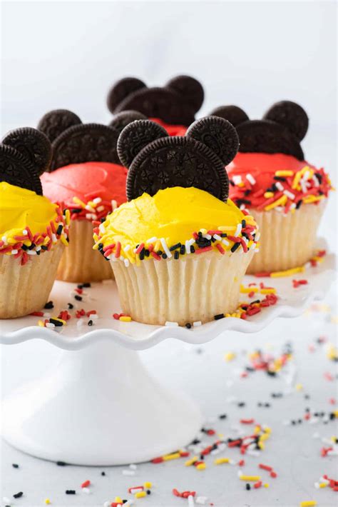 Easy Mickey Mouse Cupcakes The First Year