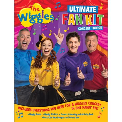 Wiggles The Wiggles Ultimate Fan Kit Concert Edition Paperback