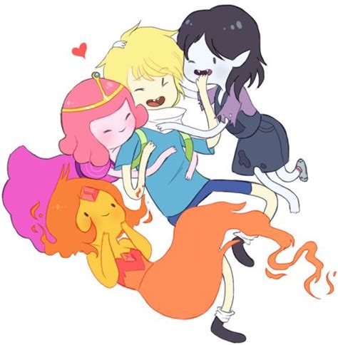 Finn Fp Bubblegum And Marceline Adventure Time With Finn And Jake Photo Fanpop
