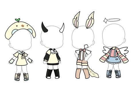 Aesthetic Gacha Life Outfits Softie ~these Are Some Glf Outfits I Loaf Or Like And I Hope To