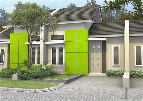Maybe you would like to learn more about one of these? Cat Exterior Rumah Minimalis Warna Hijau - Rumah Desain