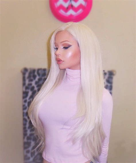 real barbie barbie girl wow wee miss philippines white blonde prom makeup platinum blonde