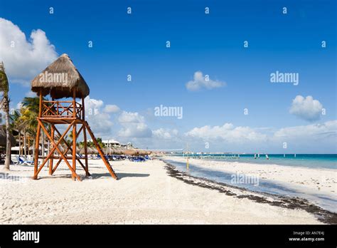 Beach Outside Hotel Excellence Riviera Cancun Riviera Maya Yucatan Peninsula Quintana Roo