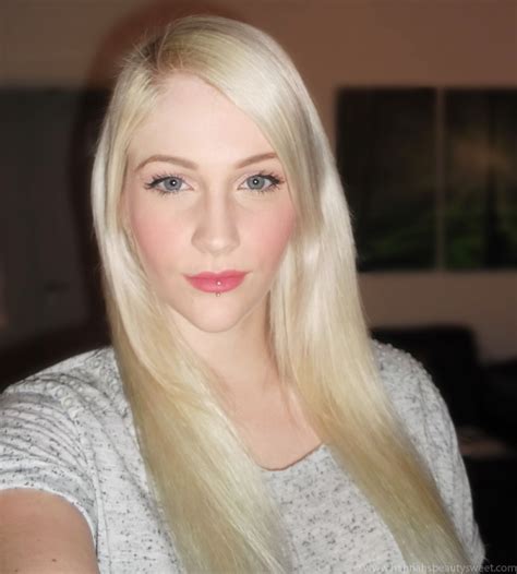 Hannahs Beauty Sweet Review Bleach Blonde Halo Hair Extensions