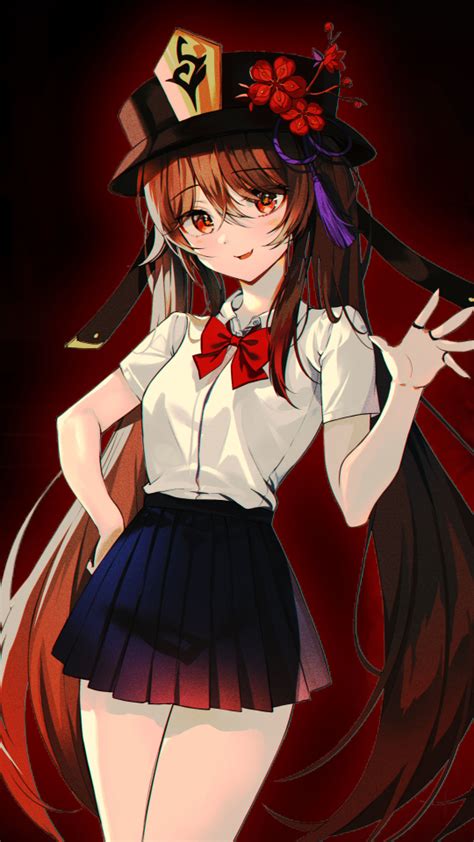 Favorite i'm playing this i've played this before i own this i've beat this game i want to beat this game i want to play this game i want to. 540x960 Schoolgirl Hu Tao Genshin Impact 8K 540x960 ...