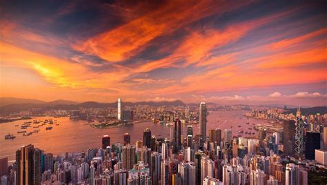 Hong Kong Sunrise Wallpapers Top Free Hong Kong Sunrise Backgrounds