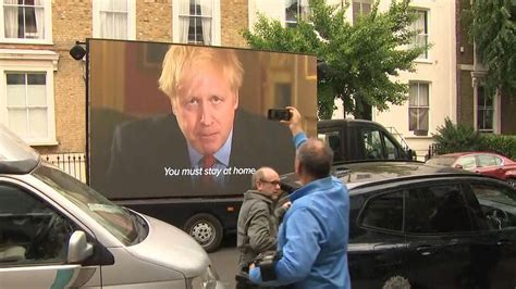 Dominic cummings opened up to the media on monday about his stay in county durham amid lockdown restrictions. Van plays 'stay home' video outside Cummings's house | UK ...