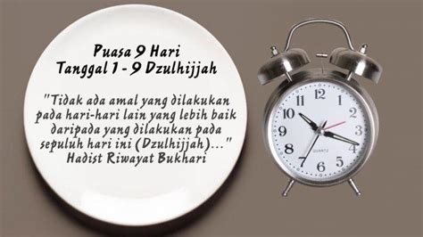 Bacaan Niat Puasa 1 - 9 Dzulhijjah, Termasuk Puasa Tarwiyah dan Arafah