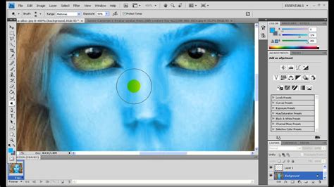 How To Make Yourself Look As Avatar Adobe Photoshop Cs Hd 1080p