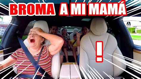 Broma A Mi MamÁ El Auto Conduce Solo Y Baila Mi Familia Reacciona Al