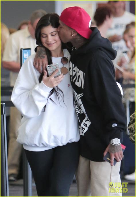 Kylie Jenner And Tyga Pack On The Pda Photo 3703477 Kylie Jenner Photos Just Jared