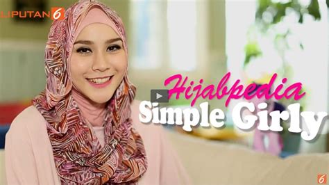 Hijabpedia Pancarkan Aura Lewat Hijab Simple Girly Fashion Beauty Liputan Com