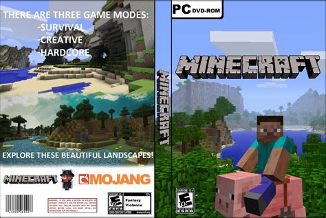 Viewing Full Size Minecraft Box Cover