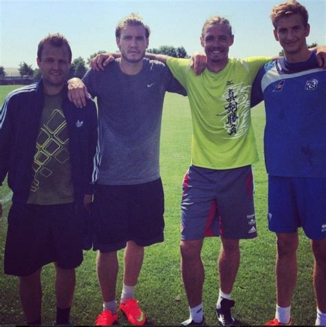 So it should come as no surprise that the danish striker has made waves again with his latest post. Nicklas Bendtner trains with his friends and posts the ...