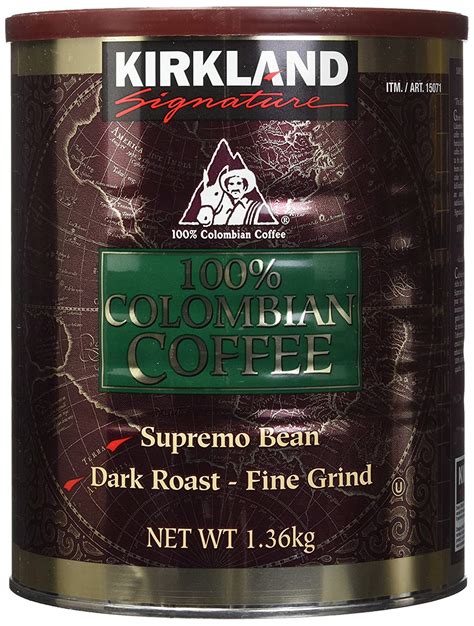 Valid exclusively online at keurig.ca. Costco Kirkland Signature Dark Colombian Ground Coffee ...
