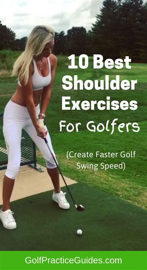 10 Shoulder Exercises For Golfers Swing Faster Golf Exercises For