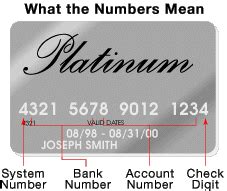 Maybe you would like to learn more about one of these? What Credit Card Numbers Mean - Credit Card Numbers | HowStuffWorks