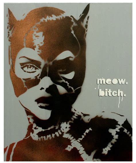 Catwoman Painting 16 X 20 Catwoman Fine Art Made To Order All The