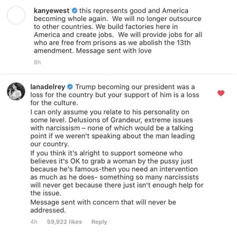 Lana Del Rey Confronts Kanye West Over Support For Donald Trump On Saturday Night Live Bbc News